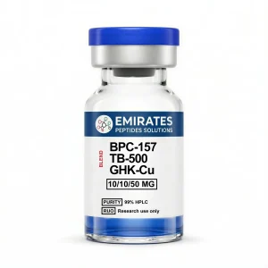 BPC-157, TB-500, GHK-CU 10/10/50 MG (مزيج التوهج)